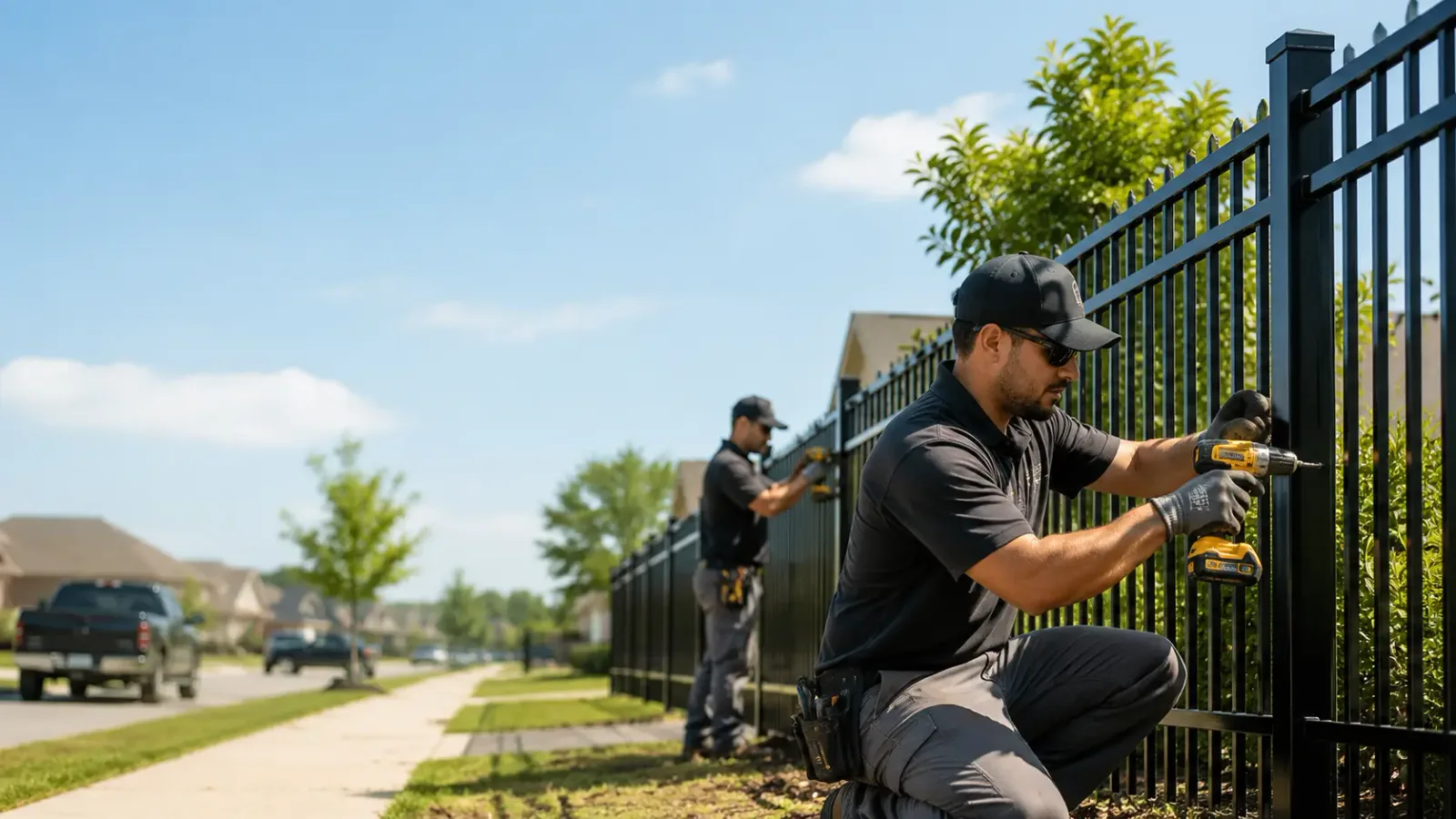 Metal Fence Installation in Saint James, NY
